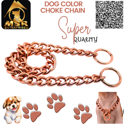Colour Dog Chock Chain 24 inch